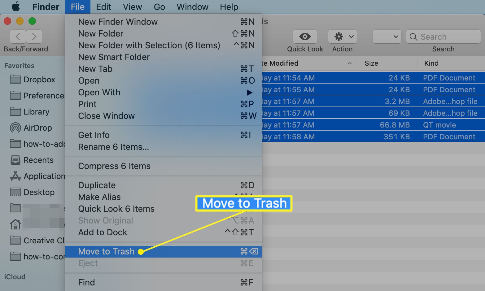 mac search just for video files